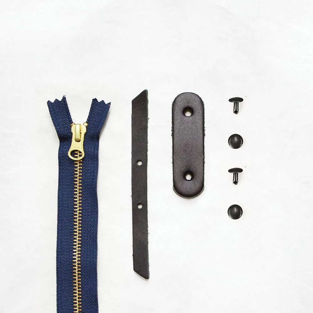 Portsmith - Black Zipper Closure Kit