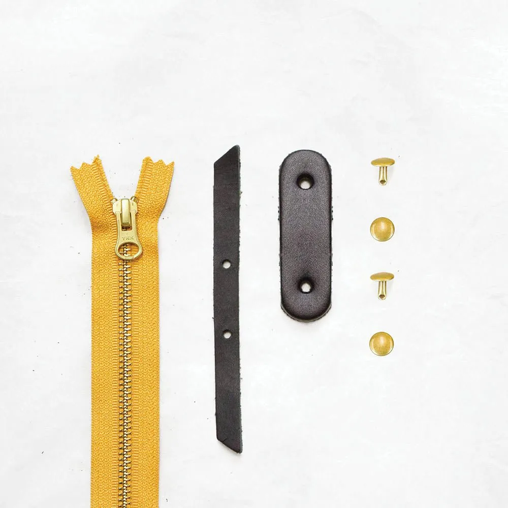 Portsmith - Black Zipper Closure Kit