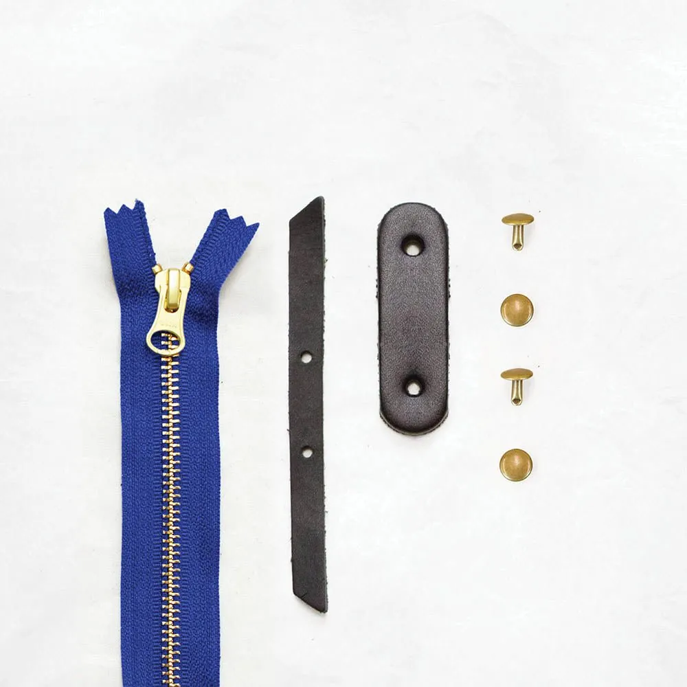 Portsmith - Black Zipper Closure Kit