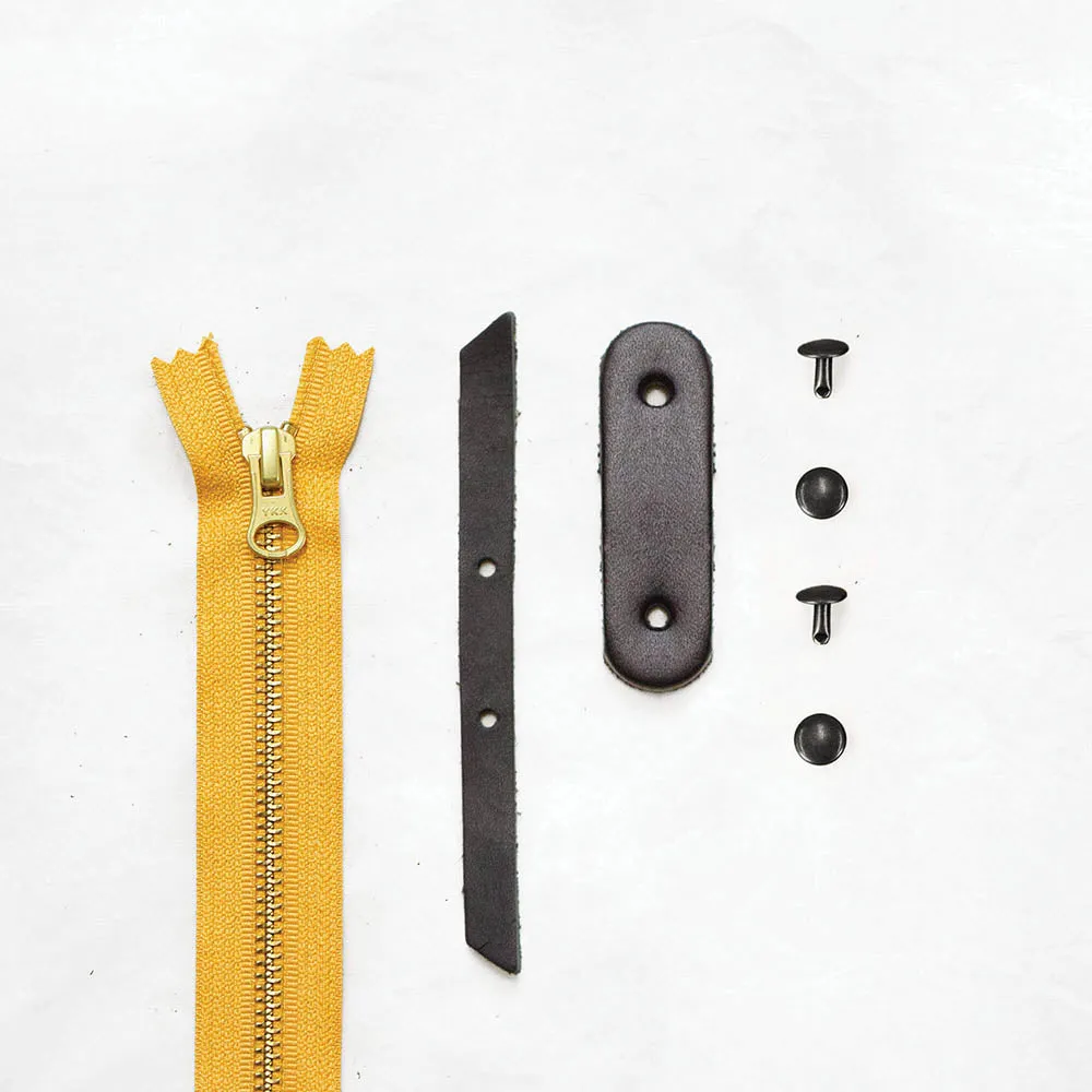 Portsmith - Black Zipper Closure Kit