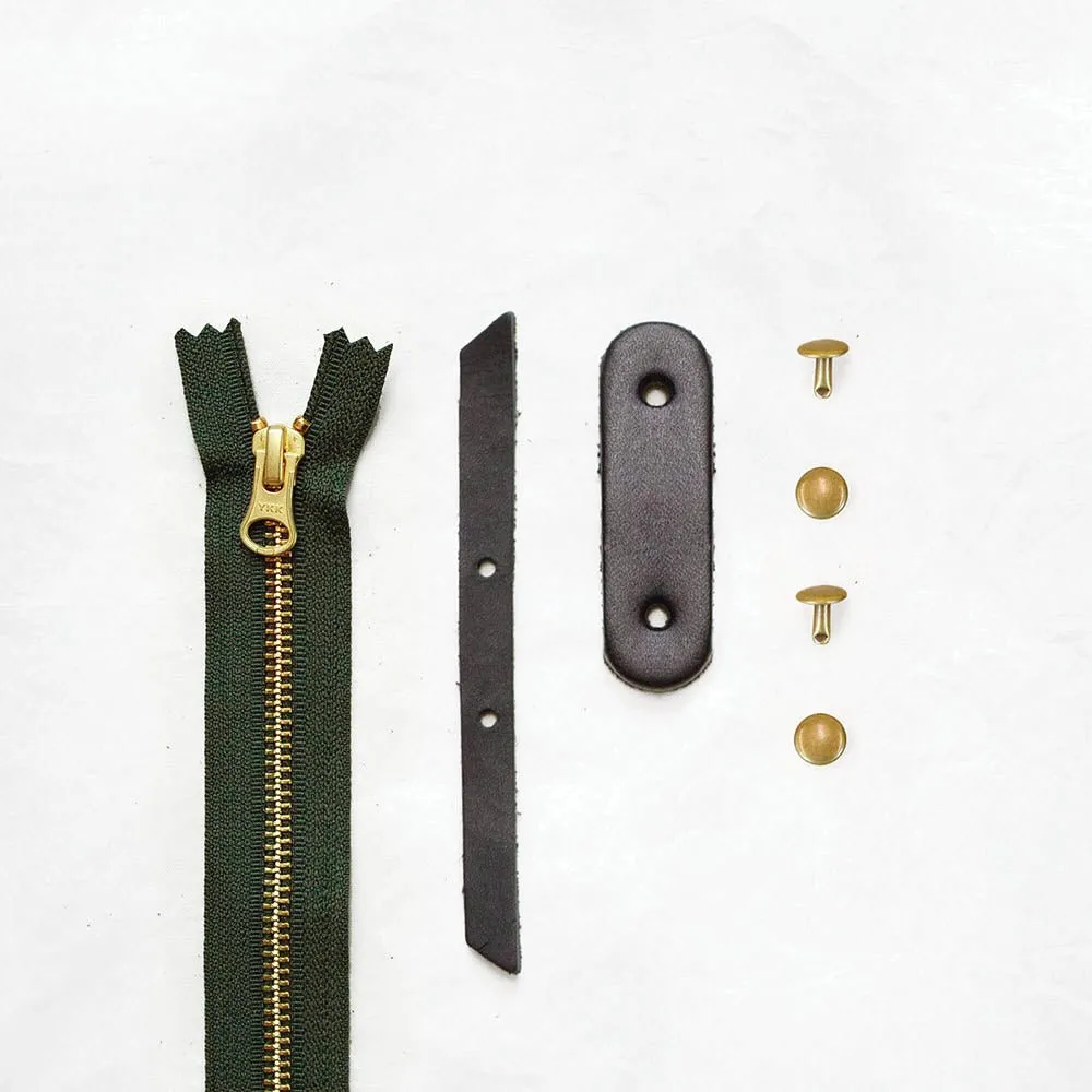 Portsmith - Black Zipper Closure Kit