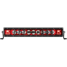 RIGID Industries Radiance  20" Red Backlight Black Housing [220023]