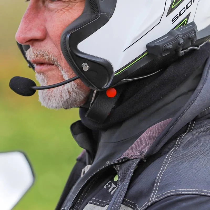 Rugged Radios CONNECT BT2 Moto Kit Without Radio - Bluetooth Headset, Super Sport Harness, & Handlebar Push-To-Talk