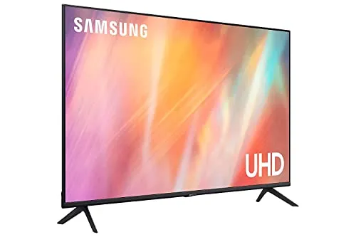 Samsung 108 cm (43 Inches) 4K Ultra HD Smart LED TV (UA43AU7600KXXL, Black)