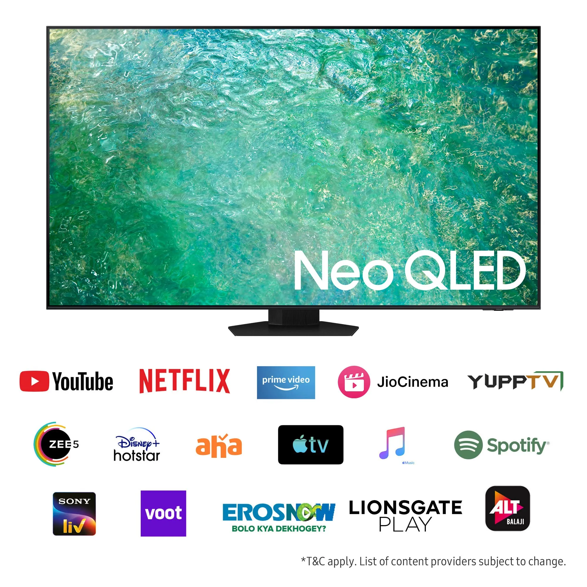 Samsung 138 cm (55 inches) 4K Ultra HD Smart Neo QLED TV QA55QN85CAKLXL (Titan Black)