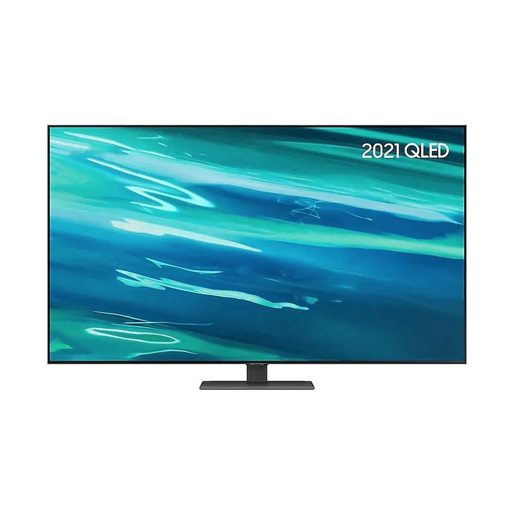 Samsung QE55Q80AATXXU 55" 4K QLED Smart TV Quantum HDR 1500 powered by HDR10  with object tracking and AI sound