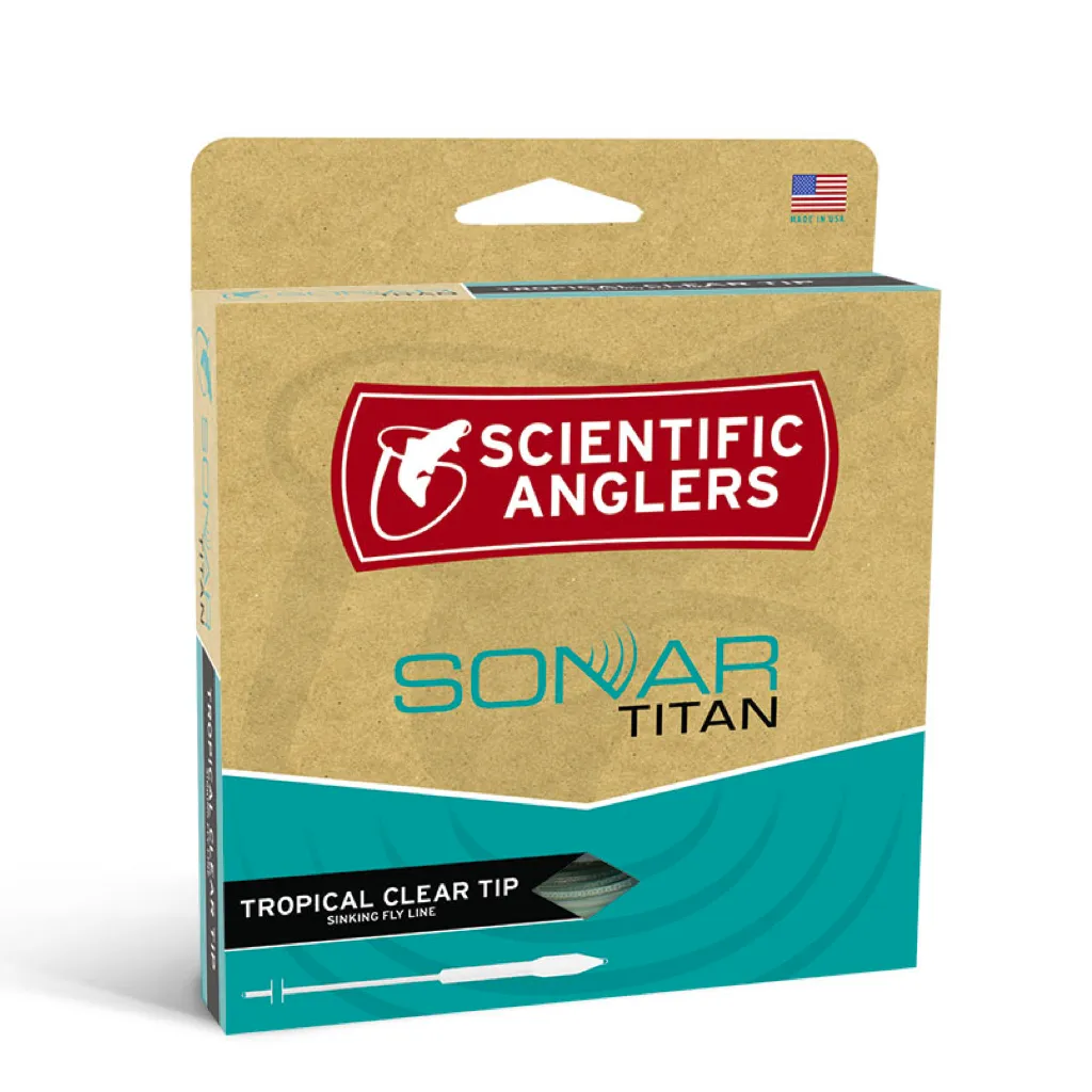 Scientific Anglers Sonar Titan Tropical Clear Tip Fly Line