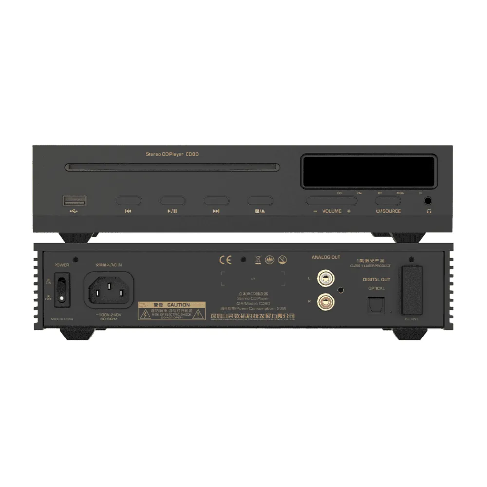 SHANLING CD80 High-performance ES9219MQ DAC Chip Bluetooth Hi-Fi CD Player