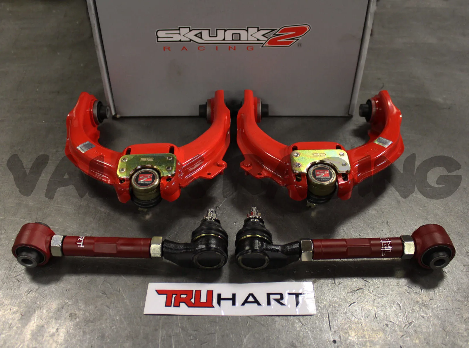 Skunk2 Pro FRONT & Truhart REAR Camber Kit Combo 04-08 Acura TL