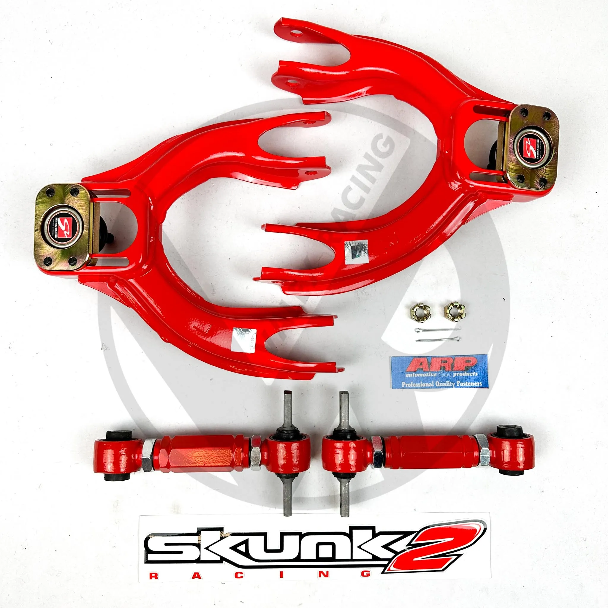 Skunk2 Pro Series FRONT & Rev REAR Camber Kit Combo with ARP Bolt Upgrade HONDA CIVIC 92-95