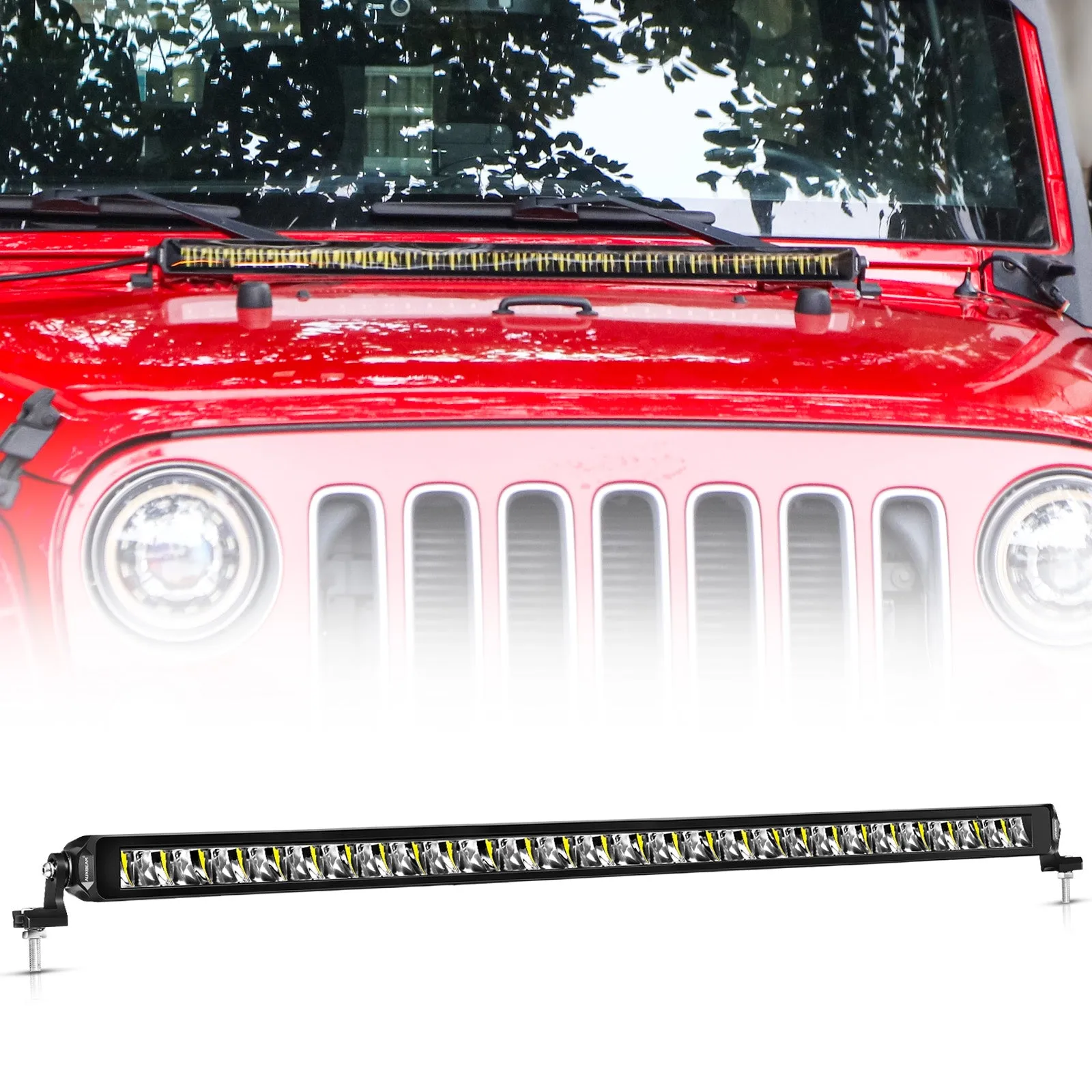 SP-basic Series 32 Inch 150W 16500LM Single Row Off Road LED Light Bar