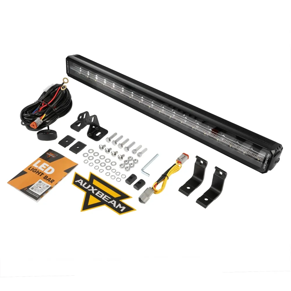 SP-DRL Series 32 Inch 209W 24480LM Dual Row Off Road LED Light Bar With Amber&White DRL