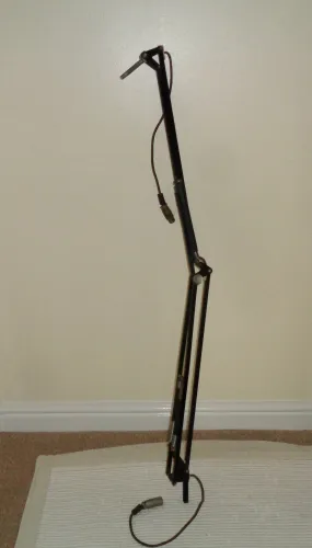 Vintage Luxo ASA Angled Extending Microphone Boom Arm