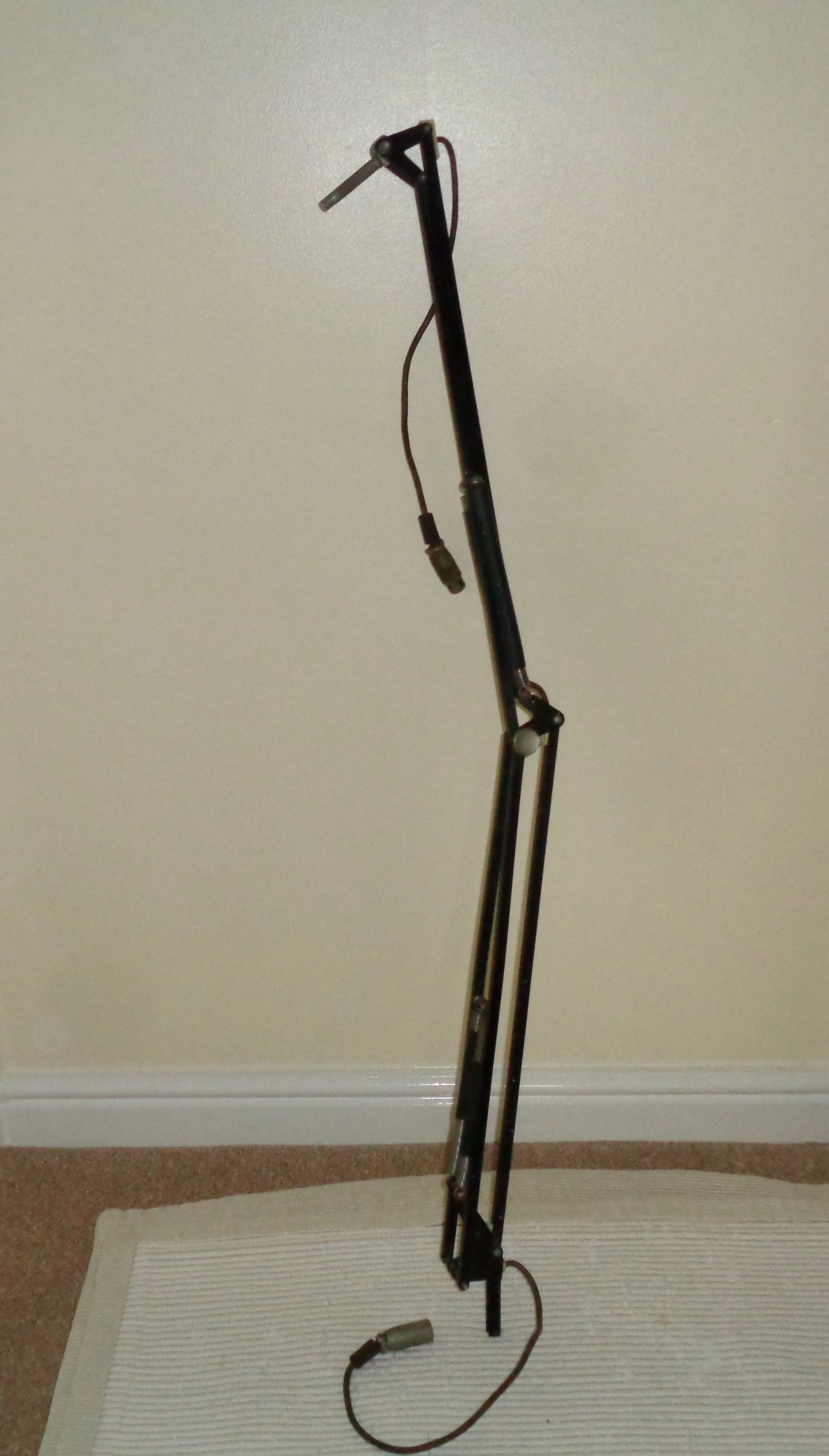 Vintage Luxo ASA Angled Extending Microphone Boom Arm