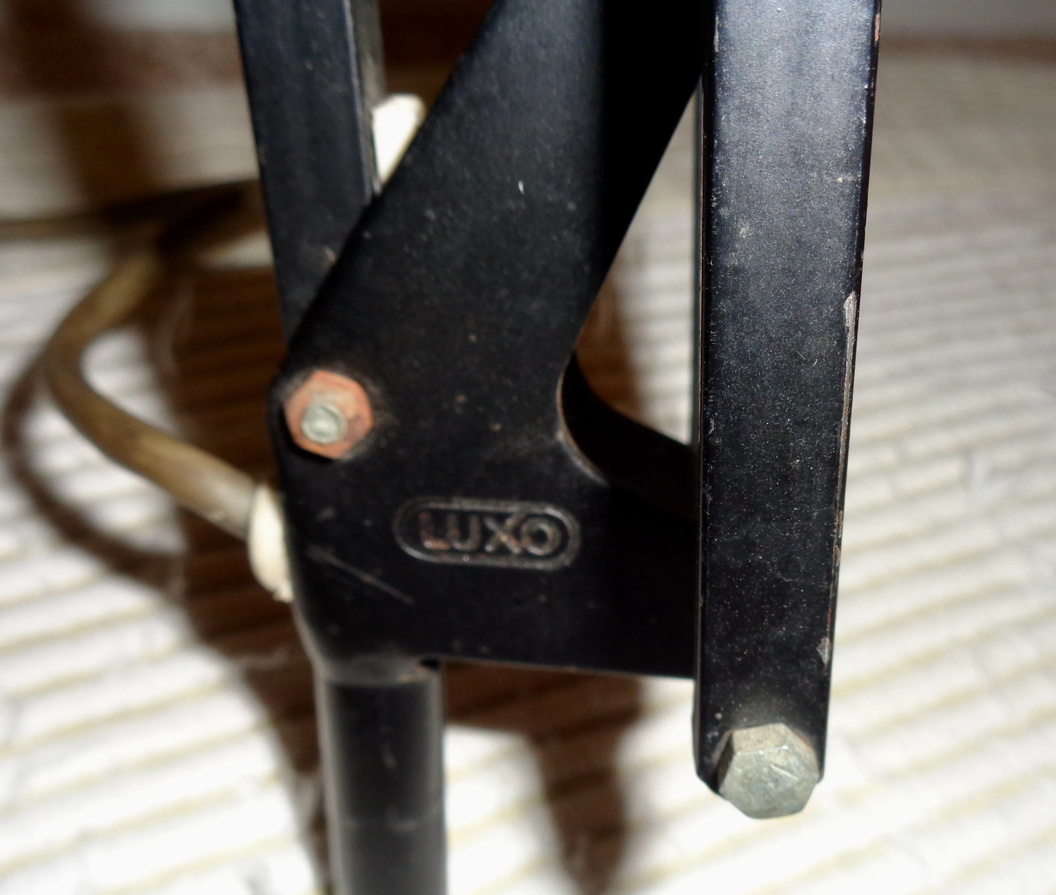 Vintage Luxo ASA Angled Extending Microphone Boom Arm